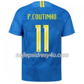 Fotbalový Dres Brazílie P.Coutinho 11 Venkovní MS 2018